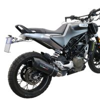 Escape compatible con Husqvarna Vitpilen 401 2020-2020, Furore Evo4 Nero, Escape legal, homologado, silenciador con db killer desmontable y tubo de conexión específico 