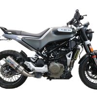 Escape compatible con Husqvarna Vitpilen 401 2020-2020, M3 Inox , Escape legal, homologado, silenciador con db killer desmontable y tubo de conexión específico 