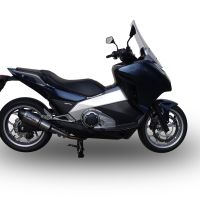 GPR escape compatible con  Honda Integra 700 2012-2013, New Grand Prix Evo Titanium, Escape legal, homologado, silenciador con db killer desmontable y tubo de conexión específico 