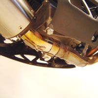 Escape compatible con Kawasaki Er 6 N - F 2005-2011, Gpe Ann. Black titanium, Escape homologado, legal, con db killer extraíble, tubo de conexión y catalizador 