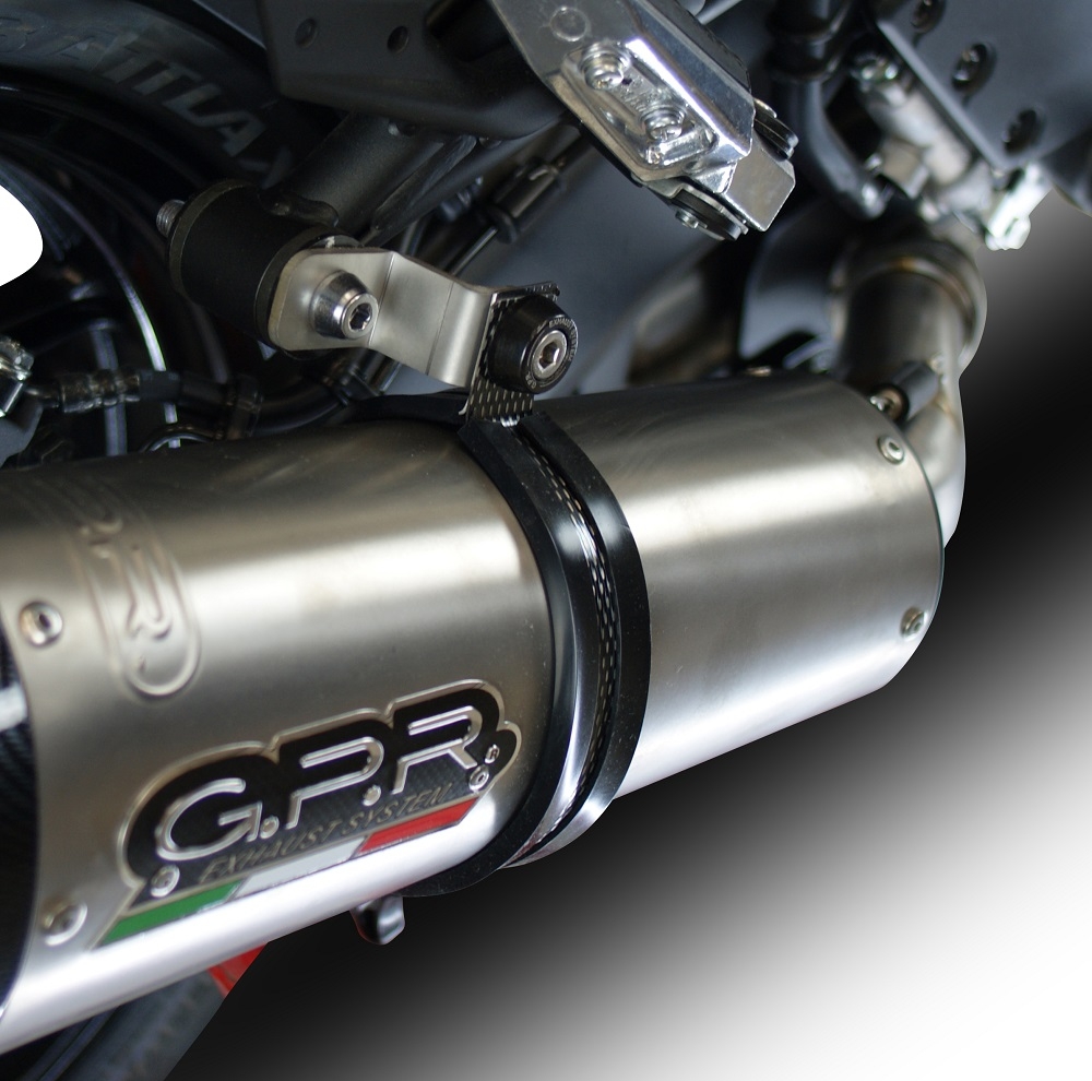 Escape compatible con Kawasaki Versys 1000 I.E. 2015-2016, Albus Ceramic, Escape legal, homologado, silenciador con db killer desmontable y tubo de conexión específico 