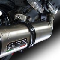 Escape compatible con Kawasaki Versys 1000 I.E. 2015-2016, Albus Ceramic, Escape legal, homologado, silenciador con db killer desmontable y tubo de conexión específico 
