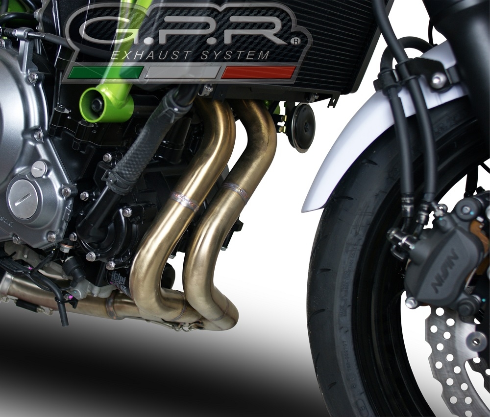 Escape compatible con Kawasaki Ninja 650 2017-2020, Deeptone Inox, Escape completo racing, incluyendo colector y db killer desmontable, sin homologación 