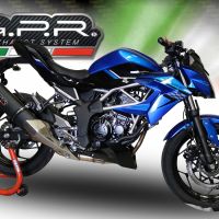 Escape compatible con Kawasaki Ninja 125 2019-2020, Furore Evo4 Nero, Escape legal, homologado, silenciador con db killer desmontable y tubo de conexión específico 