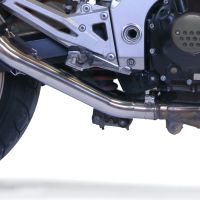 Escape compatible con Kawasaki Z1000 2003-2006, M3 Inox , Par de terminales de escape homologados, con db killer extraíbles y tubos de conexión específicos 