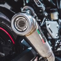 Escape compatible con Kawasaki Z 900 2017-2019, Powercone Evo, Escape legal, homologado, silenciador con db killer desmontable y tubo de conexión específico 