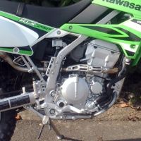 Escape compatible con Kawasaki KLX 250 R 1994-2007, Satinox , Escape legal, homologado, silenciador con db killer desmontable y tubo de conexión específico 