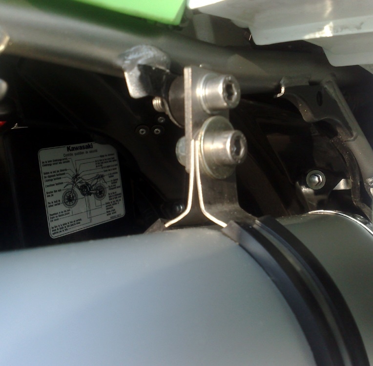Escape compatible con Kawasaki KLX 250 SF 2009-2012, Furore Nero, Escape completo homologado y legal, incluido db killer extraíble 