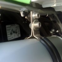 Escape compatible con Kawasaki KLX 250 SF 2009-2012, Furore Nero, Escape completo homologado y legal, incluido db killer extraíble 