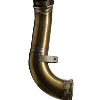 Escape compatible con Ktm Duke 790 2021-2024, Decatalizzatore, Tubo supresor de catalizador 