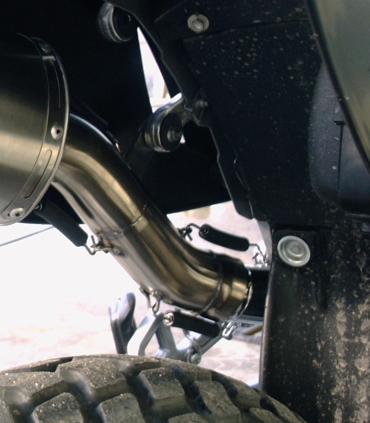 Escape compatible con Ktm EGS Adventure - LC4 1999-2003, Furore Nero, Escape legal, homologado, silenciador con db killer desmontable y tubo de conexión específico 