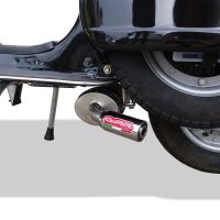 Escape compatible con Lml Star 151 4 Tempi - 4 Strokes Genuine Stella 2010-2013, Alluminio, Escape completo homologado y legal,con catalizador incluido db killer extraíble 