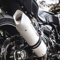 Escape compatible con Yamaha Mt-07 2017-2020, Albus Evo4, Escape completo homologado y legal,con catalizador incluido db killer extraíble 