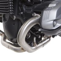 Escape compatible con Bmw R Nine-T 1200 -Pure -Racer -Urban G-S 2017-2023, Deeptone Inox, Escape completo homologado y legal,con catalizador incluido db killer extraíble 