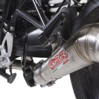 Escape compatible con Bmw R Nine-T 1200 -Pure -Racer -Scrambler -Urban G-S 2013-2016, Powercone Evo, Escape legal, homologado, silenciador con db killer desmontable y tubo de conexión específico 