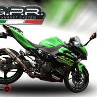 Escape compatible con Kawasaki Ninja 400 2018-2022, Deeptone Inox, Escape racing, linea completa, suministrado con colector especifico, articulo sin homologacion 