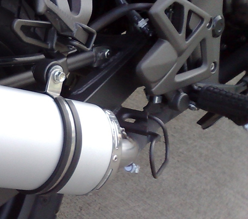 Escape compatible con Kymco Quannon 125 2007-2016, Trioval, Escape legal, homologado, silenciador con db killer desmontable y tubo de conexión específico 