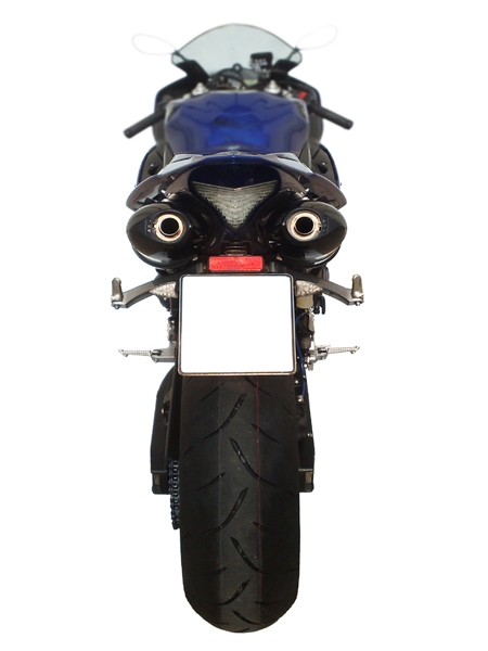 Escape compatible con Yamaha Yzf 1000 R1 2009-2014, Furore Nero, Par de terminales de escape homologados, con db killer extraíbles y tubos de conexión específicos 