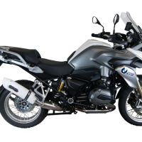 Escape compatible con Bmw R 1200 Gs -Adventure 2014-2016, Albus Ceramic, Escape legal, homologado, silenciador con db killer desmontable y tubo de conexión específico 
