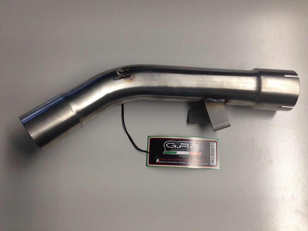 Escape compatible con Bmw R 1200 R 2006-2010, Trioval, Escape legal, homologado, silenciador con db killer desmontable y tubo de conexión específico 