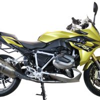 Escape compatible con Bmw R 1250 R -Rs 2021-2024, Decatalizzatore, Tubo supresor de catalizador 