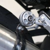 Escape compatible con Bmw R 1250 R -Rs 2021-2024, Dual Poppy, Escape legal, homologado, silenciador con db killer desmontable y tubo de conexión específico 