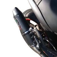 Escape compatible con Cagiva V-Raptor 1000 2000-2002, Furore Nero, Par de terminales de escape homologados, con db killer extraíbles y tubos de conexión específicos 