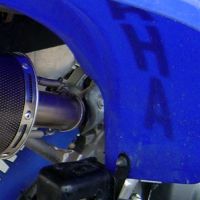 Escape compatible con Yamaha Raptor 660 2000-2005, Deeptone Atv, Escape legal, homologado, silenciador con db killer desmontable y tubo de conexión específico 