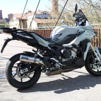 Escape compatible con Bmw S 1000 XR -M 2020-2025, M3 Inox , Escape racing, silenciador con tubo de conexion, articulo sin homologacion 