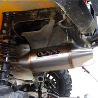 Escape compatible con Can Am Outlander 1000 MAX XMR XTP 2012-2023, Deeptone Atv, Escape legal, homologado, silenciador con db killer desmontable y tubo de conexión específico 