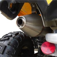 Escape compatible con Can Am Outlander 1000 MAX XMR XTP 2012-2023, Deeptone Atv, Escape legal, homologado, silenciador con db killer desmontable y tubo de conexión específico 