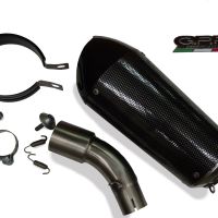 Escape compatible con Bmw C 650 Gt 2012-2015, Gpe Ann. Poppy, Escape legal, homologado, silenciador con db killer desmontable y tubo de conexión específico 