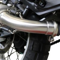 Escape compatible con Husqvarna Svartpilen 401 2018-2019, GP Evo4 Titanium, Escape legal, homologado, silenciador con db killer desmontable y tubo de conexión específico 