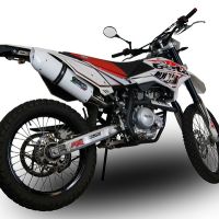 Escape compatible con Beta RR 125 Enduro Lc 4t 2010-2018, Albus Ceramic, Escape legal, homologado, silenciador con db killer desmontable y tubo de conexión específico 