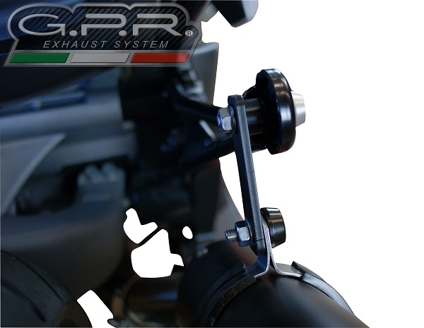Escape compatible con Bmw C 650 Sport 2016-2020, Furore Evo4 Nero, Escape legal, homologado, silenciador con db killer desmontable y tubo de conexión específico 