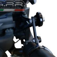 Escape compatible con Bmw C 650 Sport 2016-2020, Furore Evo4 Nero, Escape legal, homologado, silenciador con db killer desmontable y tubo de conexión específico 