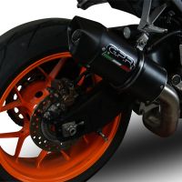 Escape compatible con Honda Cbr 1000 Rr 2014-2016, Furore Nero, Escape racing, silenciador con tubo de conexion, articulo sin homologacion 