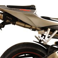 Escape compatible con Honda Cbr 600 Rr 2007-2018, Deeptone Inox, Escape legal, homologado, silenciador con catalizador, db killer desmontable y tubo de conexión específico 