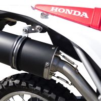 Escape compatible con Honda Crf 250 M 2013-2016, Albus Ceramic, Escape completo, no legal para países de la UE, con db killer extraíble 