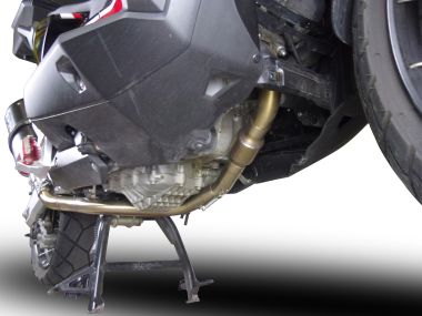 Escape compatible con Honda X-Adv 750 2016-2020, Decatalizzatore, Tubo supresor de catalizador 
