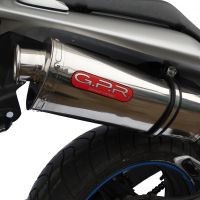 Escape compatible con Honda Hornet Cb 600 F 2003-2006, Trioval, Escape legal, homologado, silenciador con catalizador, db killer desmontable y tubo de conexión específico 