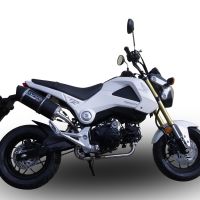 Escape compatible con Honda Msx - Grom 125 2018-2020, Furore Nero, Escape racing, linea completa, suministrado con colector especifico, articulo sin homologacion 