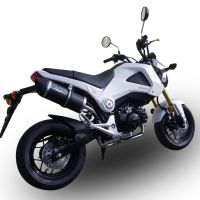 Escape compatible con Honda Msx - Grom 125 2018-2020, Furore Nero, Escape racing, linea completa, suministrado con colector especifico, articulo sin homologacion 