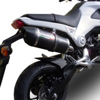 Escape compatible con Honda Msx - Grom 125 2018-2020, Furore Nero, Escape racing, linea completa, suministrado con colector especifico, articulo sin homologacion 