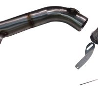 Escape compatible con Mv Agusta F3 675 2012-2016, M3 Poppy , Escape homologado, legal, con db killer extraíble, tubo de conexión y catalizador 