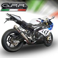 Escape compatible con Bmw S 1000 RR -M 2015-2016, Deeptone Inox, Escape racing, silenciador con tubo de conexion, articulo sin homologacion 