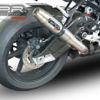 Escape compatible con Bmw S 1000 RR -M 2015-2016, Deeptone Inox, Escape racing, silenciador con tubo de conexion, articulo sin homologacion 