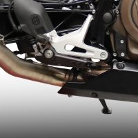 Escape compatible con Husqvarna Svartpilen 701 2018-2020, Furore Evo4 Nero, Escape legal, homologado, silenciador con db killer desmontable y tubo de conexión específico 