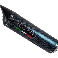 Escape compatible con Honda Cbr 1000 Rr 2004-2007, Tiburon Poppy, Escape racing, silenciador con tubo de conexion, articulo sin homologacion 