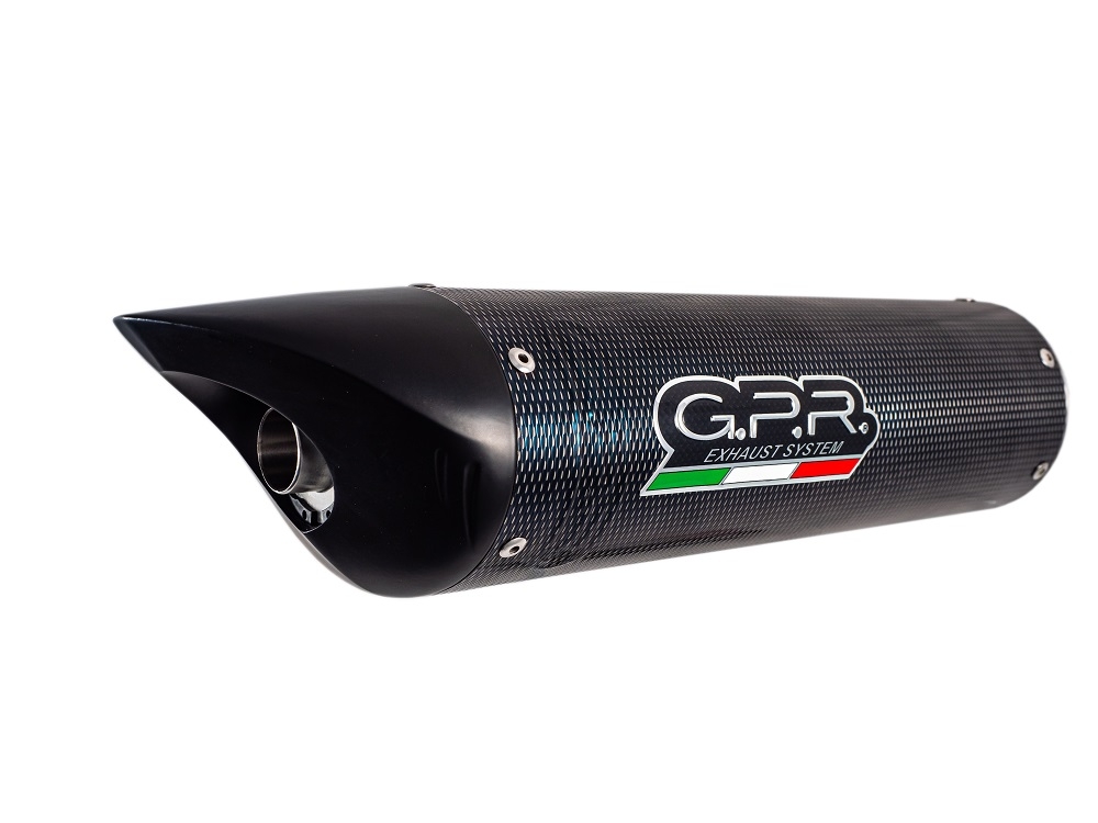 Escape compatible con Honda Cbr 1000 Rr 2004-2007, Tiburon Poppy, Escape racing, silenciador con tubo de conexion, articulo sin homologacion 